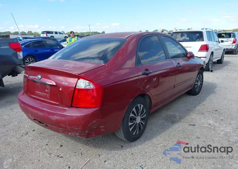 2006 Kia Spectra Ex/Lx/Sx z USA, uszkodzony, nr VIN KNAFE121865266608